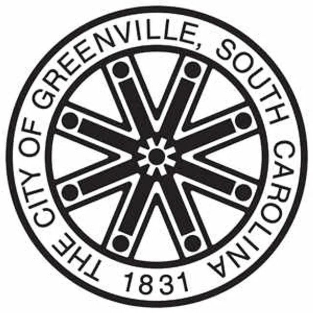 Greenville, Greenville County, South Carolina, USA flag