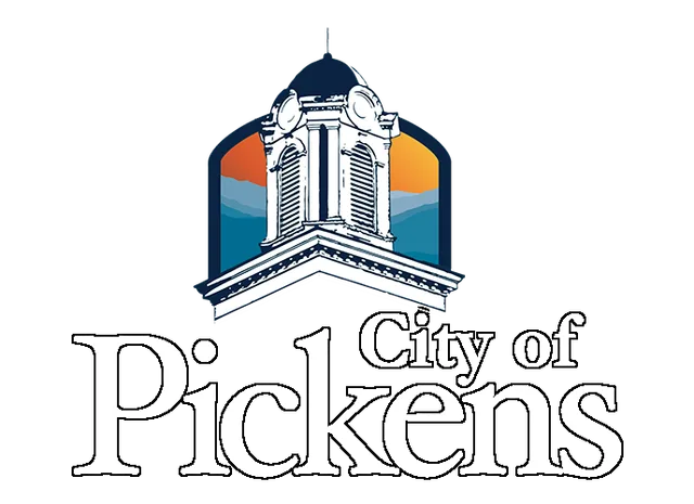 Pickens, Pickens County, South Carolina, USA flag