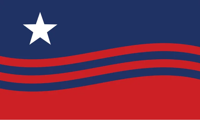 Columbia, Maury County, Tennessee, USA flag