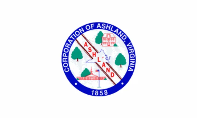 Ashland, Hanover County, Virginia, USA flag