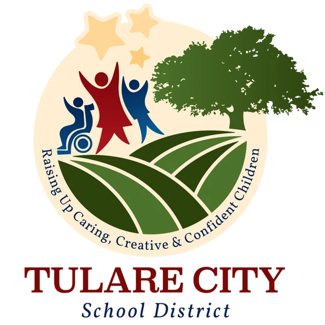 Tulare City School District, California, USA flag