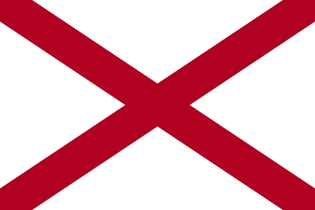 Alabama, USA flag