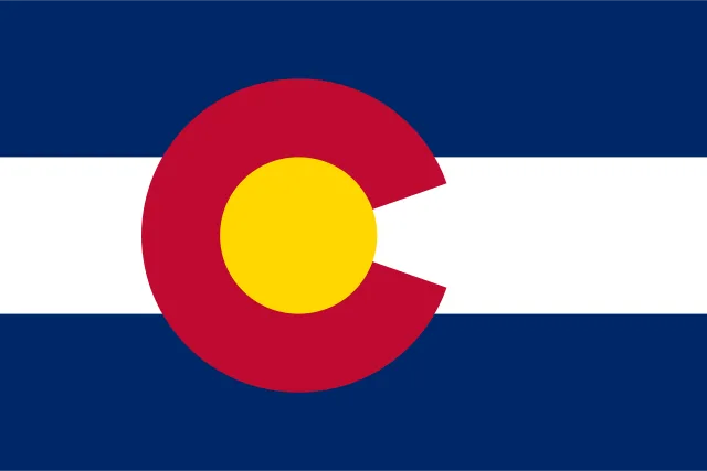 Colorado, USA flag