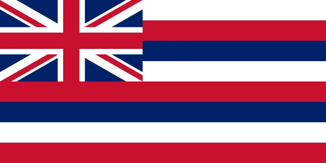 Hawaii, USA flag