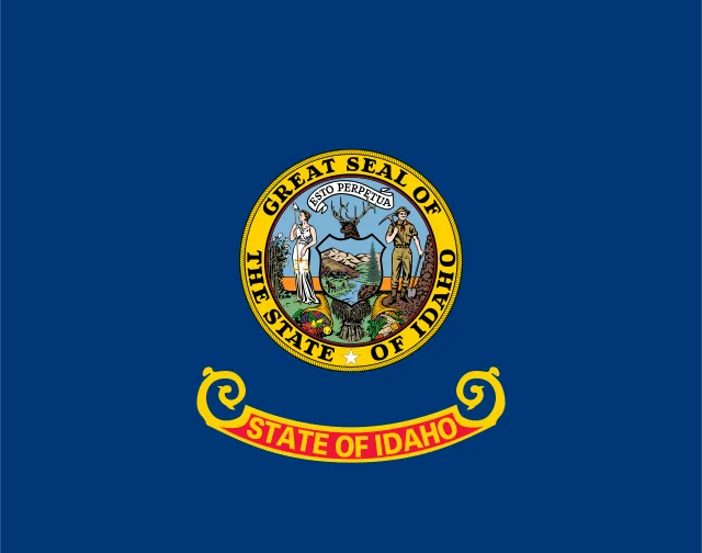 Idaho, USA flag