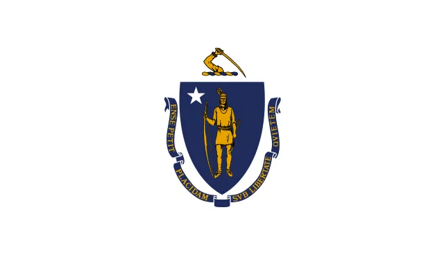 Massachusetts, USA flag