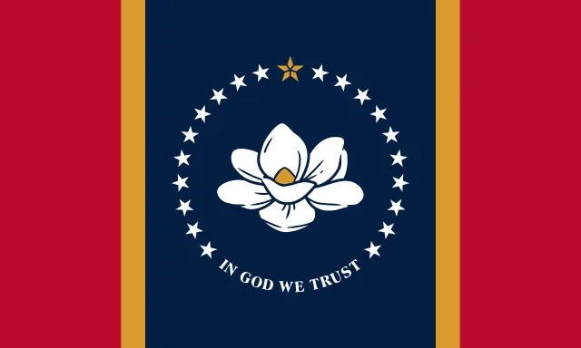 Mississippi, USA flag
