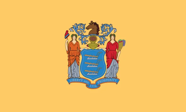 New Jersey, USA flag