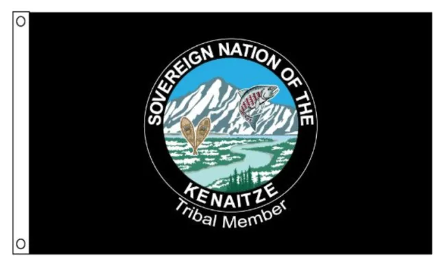 Kenaitze Alaska Native Village Statistical Area, Alaska, USA flag