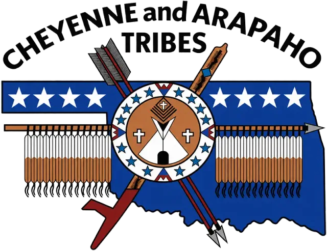 Cheyenne and Arapaho Oklahoma Tribal Statistical Area, Oklahoma, USA flag