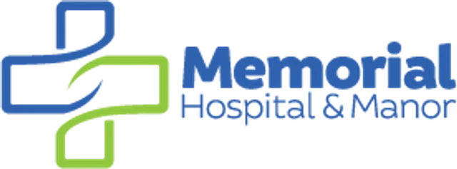 Memorial Hospital and Manor logo