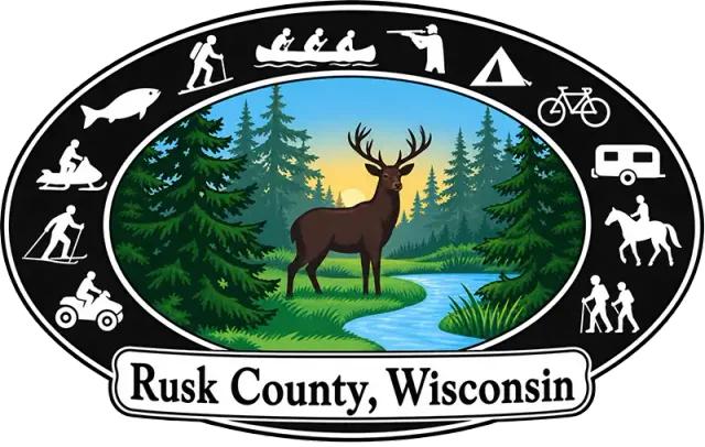 Rusk County, Wisconsin logo