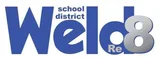 Weld Re-8 School District logo