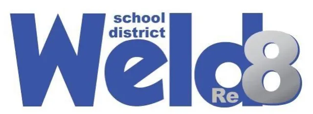 Weld Re-8 School District logo
